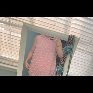 Pink rose blouse
